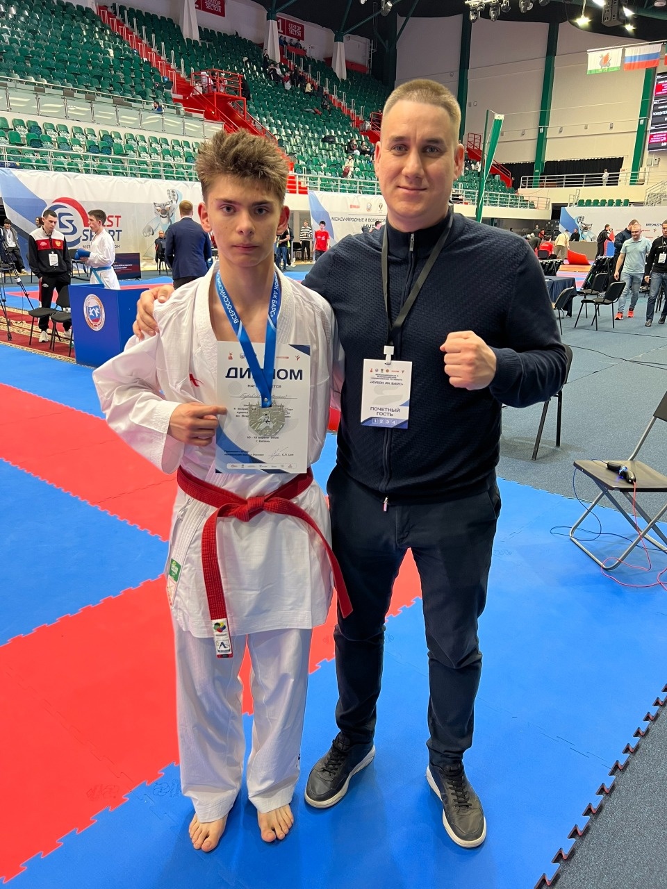 Каратист из Пскова взял серебро на всероссийских соревнованиях в Казани