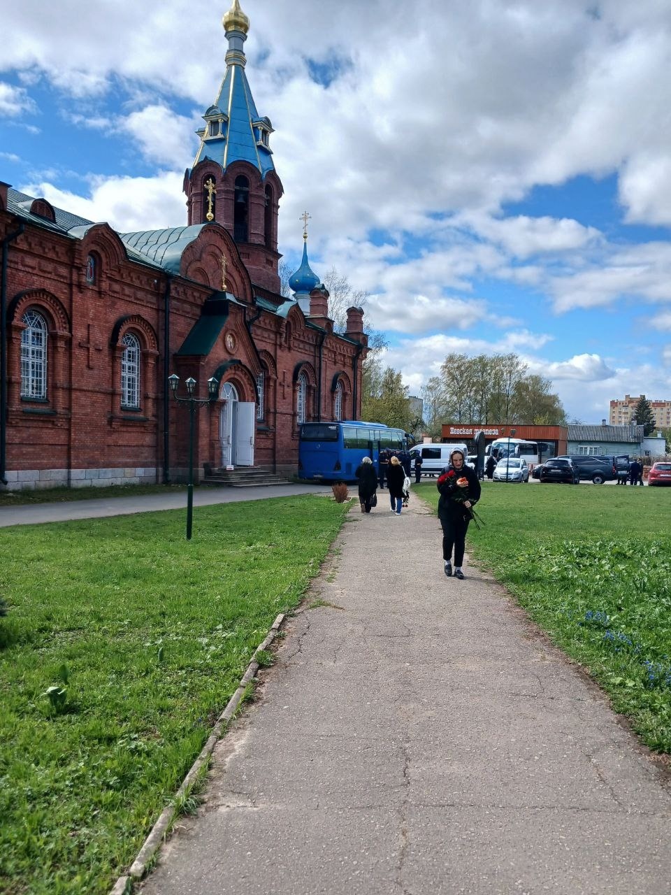 В Пскове в последний путь провожают военкора Никиту Гольдина