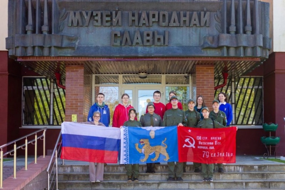 Псковичи поучаствовали в патриотической акции в Витебской области