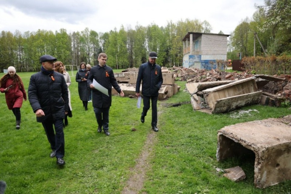 Стадион в Локне модернизируют благодаря инициативному проекту