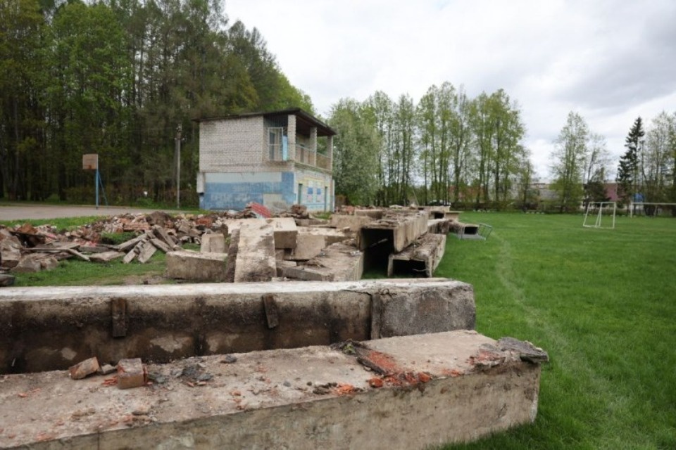 Стадион в Локне модернизируют благодаря инициативному проекту