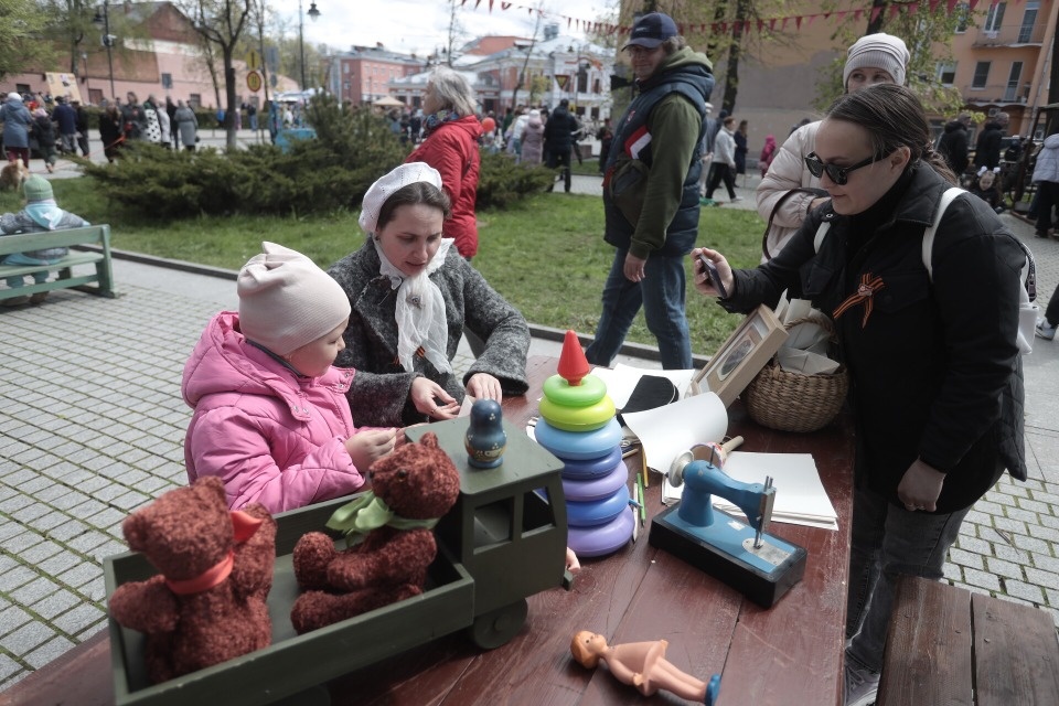 На нашей улице Победа!