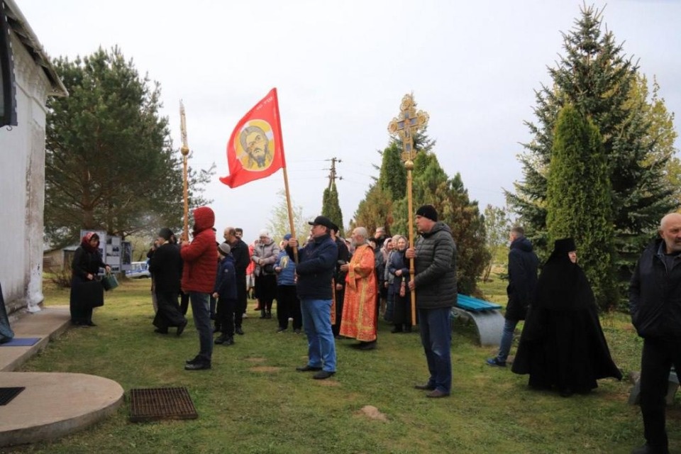 Мощи святителя Тихона доставили в Куньинский район