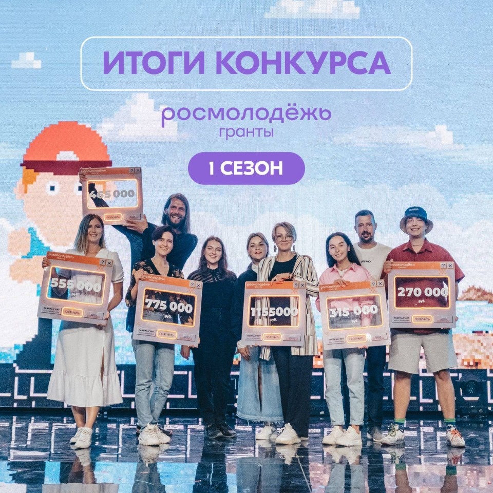 Софья Радион стала победительницей конкурса Росмолодёжь.Гранты от Псковской области 