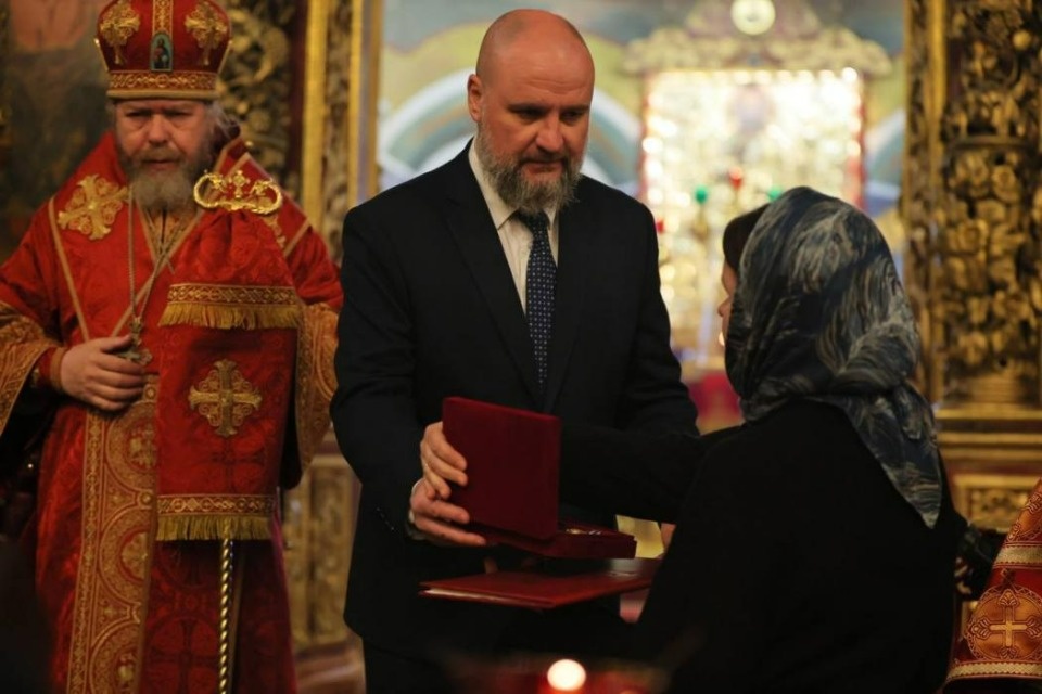 Псковичи прощаются с погибшим на СВО священником Антонием Савченко