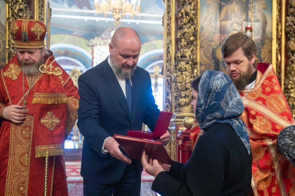 Отца Антония удостоили медали «За заслуги перед Псковской областью» посмертно