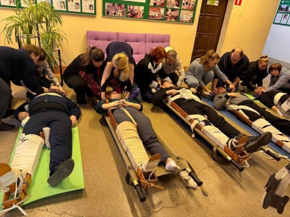 26,5 тысяч человек обучились оказывать первую помощь в Псковской области с начала года