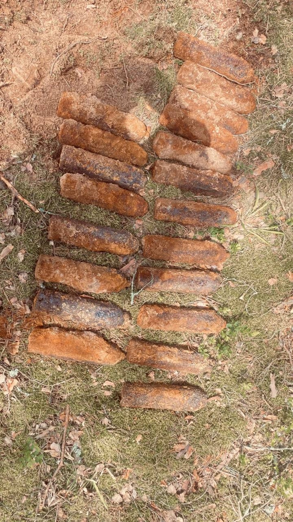 ФСБ обнаружила в Псковской области схрон со снарядами ФСБ обнаружила в Псковской области схрон со снарядами