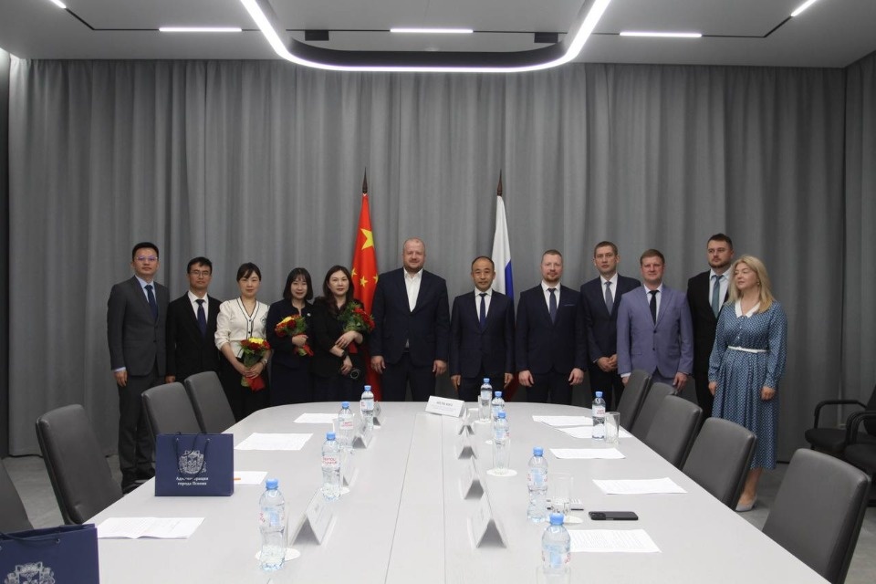 Делегация из китайского города Маньяна приехала в Псков