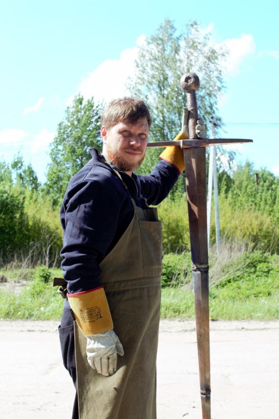 Памятник князю Довмонту для Пскова отливают в бронзе