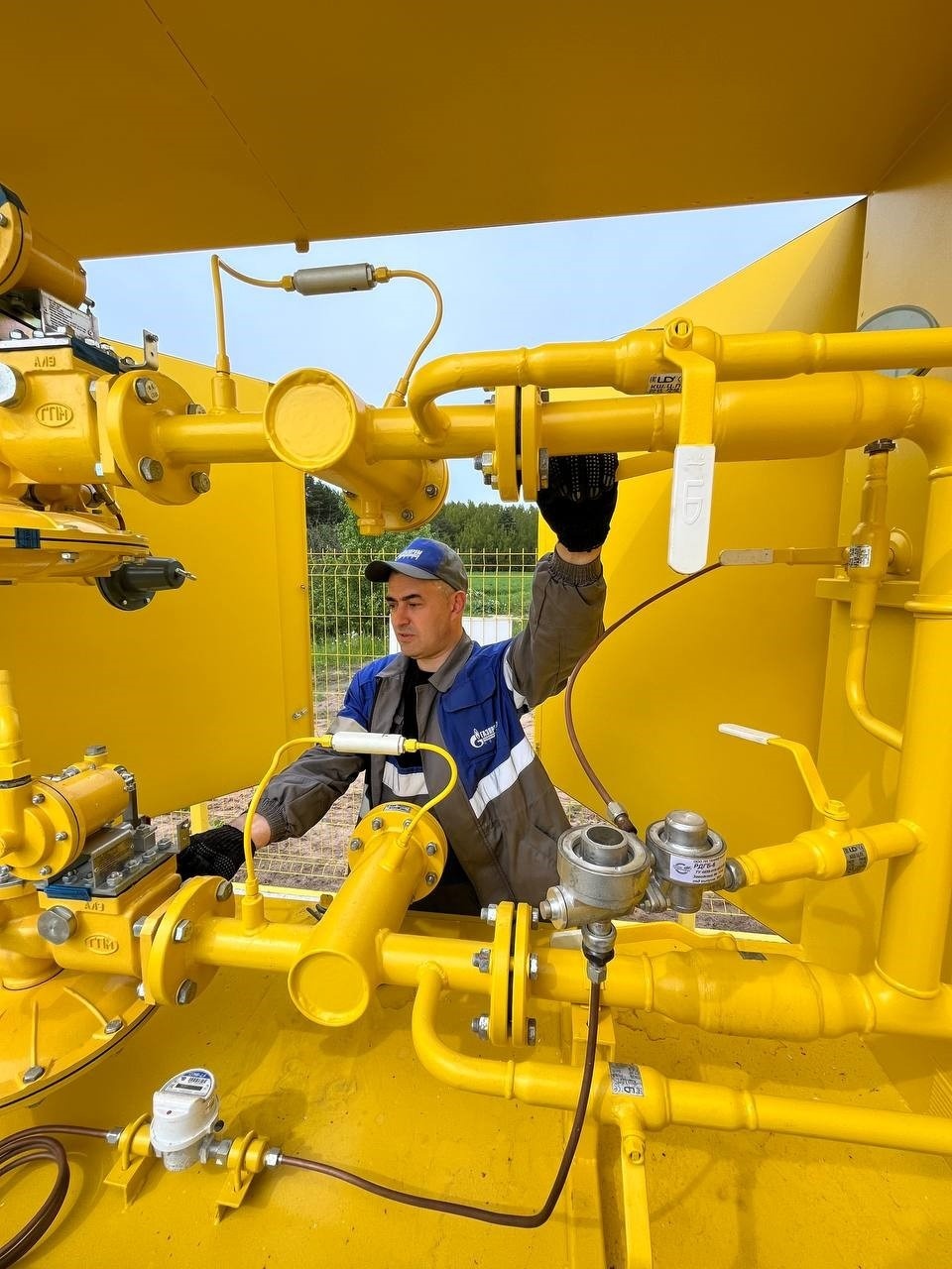 В деревне Загорицы Псковской района ввели в эксплуатацию газопровод