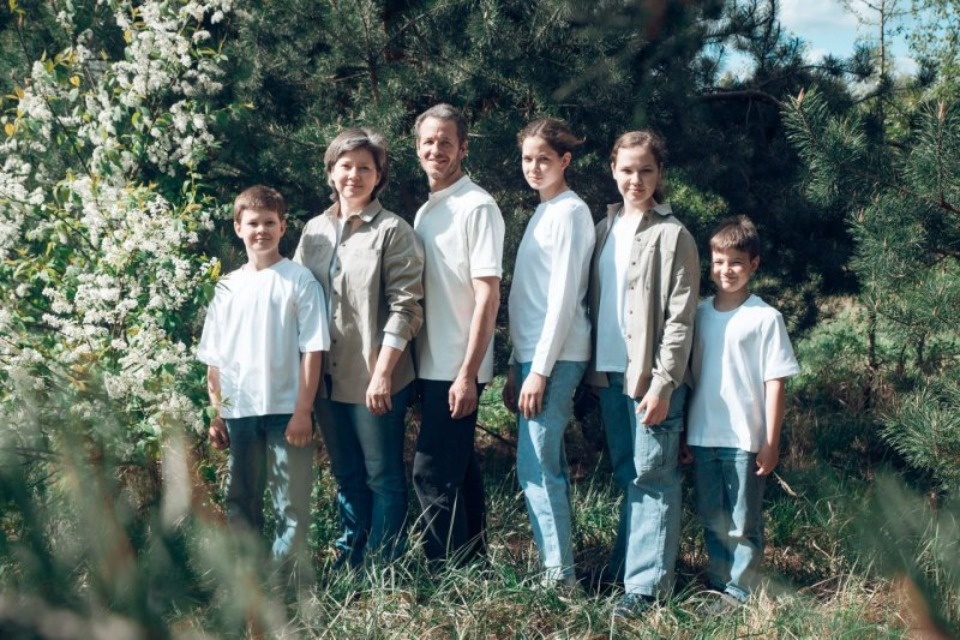 Зворыкины из Себежского района стали многодетной семьей года