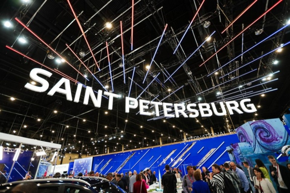 Псковская делегация участвует в 28-м ПМЭФ в Санкт-Петербурге