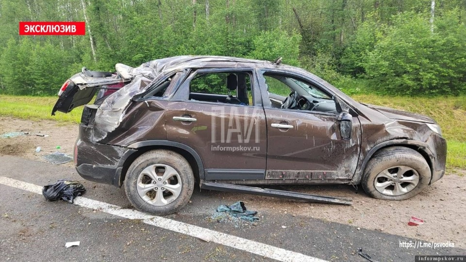 Двое подростков госпитализированы после ДТП на трассе в Псковской области Двое подростков госпитализированы после ДТП на трассе в Псковской области