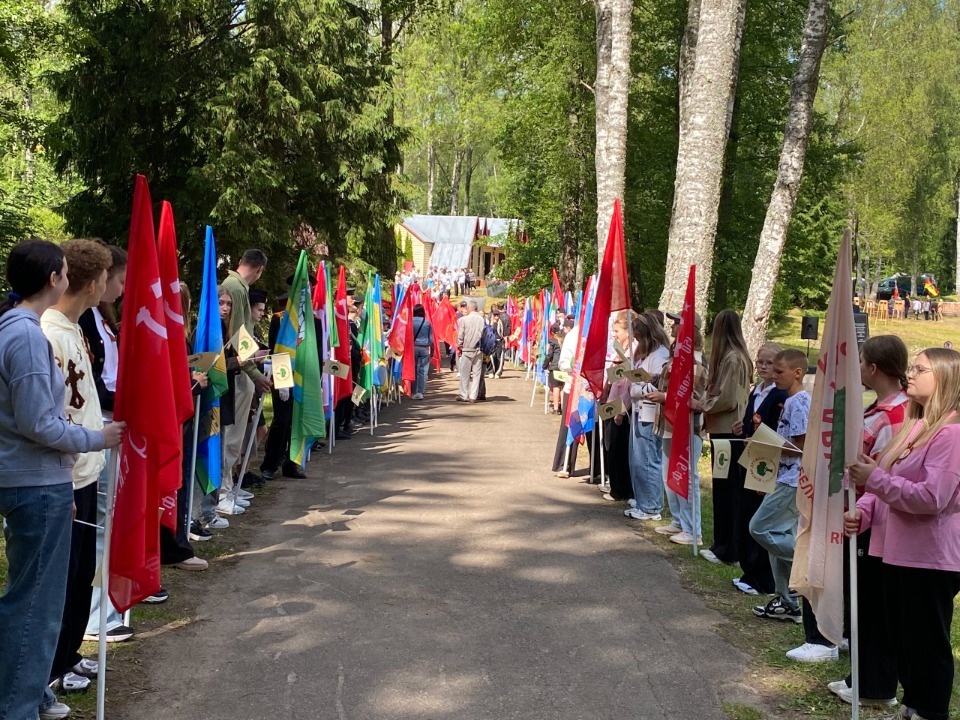 66-я международная встреча прошла на Кургане Дружбы в Псковской области 66-я международная встреча прошла на Кургане Дружбы в Псковской области