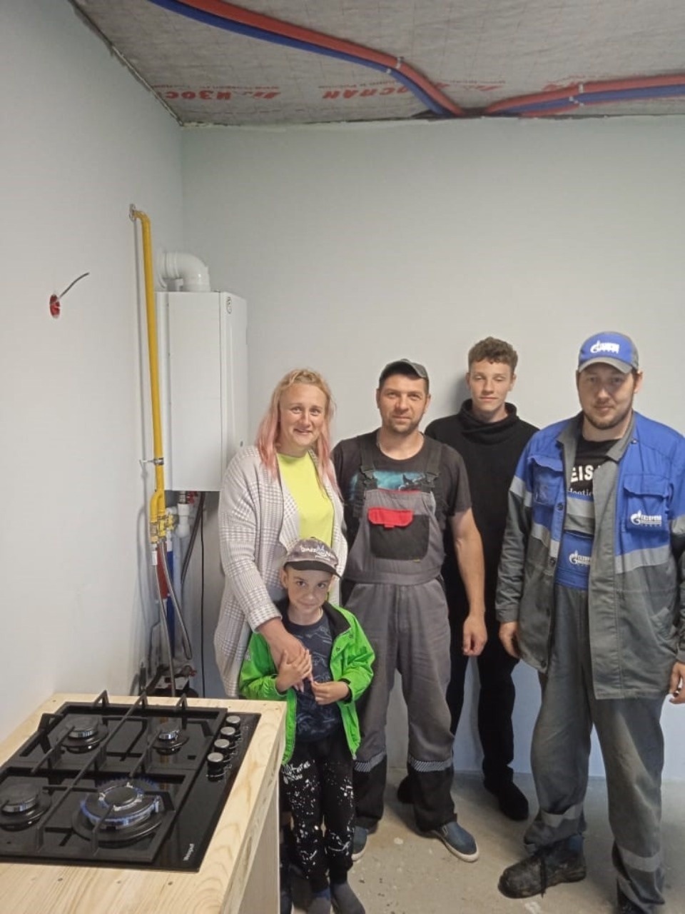 В деревне Новые Бутырки Печорского муниципального округа введен в эксплуатацию газопровод В деревне Новые Бутырки Печорского муниципального округа введен в эксплуатацию газопровод