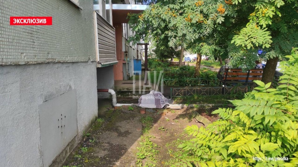 Пенсионерка разбилась насмерть, выпав из окна жилого дома в Дедовичах Пенсионерка разбилась насмерть, выпав из окна жилого дома в Дедовичах