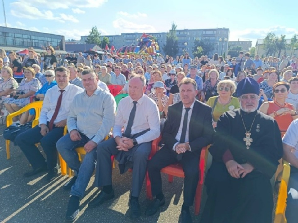 Игорь Иванов принял участие в праздновании Дня города и Дня железнодорожника в Новосокольниках