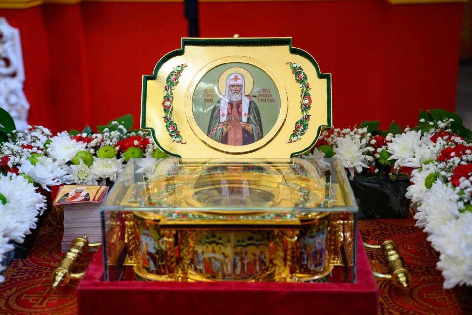 Мощи святителя Тихона встретят в Псковской епархии 13 августа