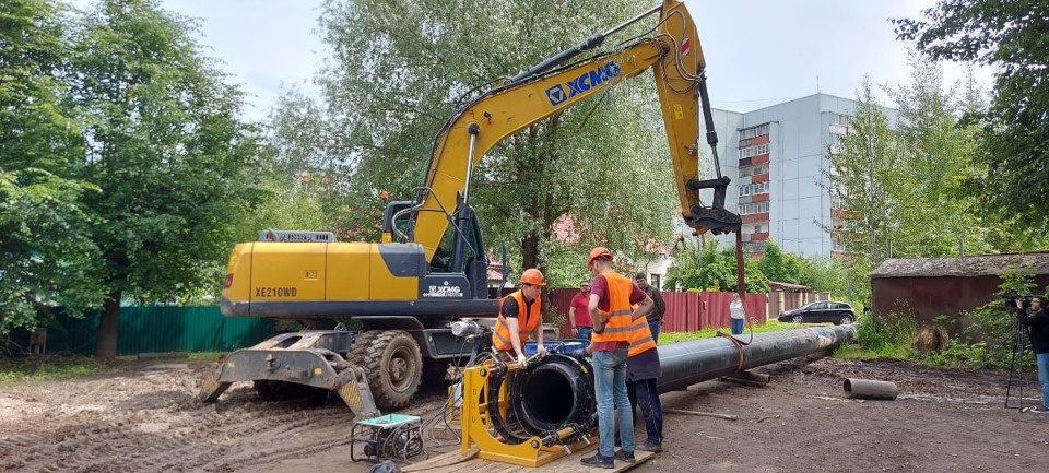 Завершить ремонт канализационного коллектора на Запсковье планируют до конца сентября Завершить ремонт канализационного коллектора на Запсковье планируют до конца сентября