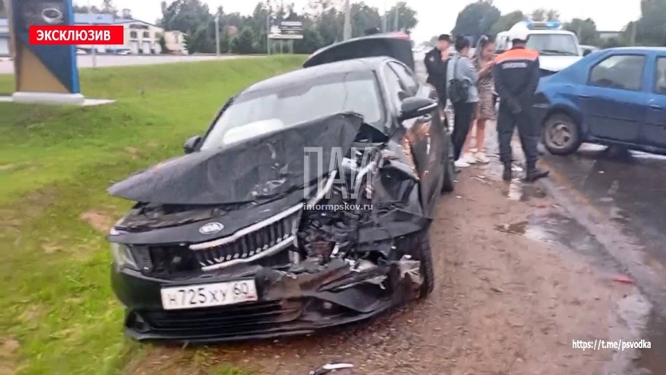 Ребенок пострадал в результате ДТП в Псковском районе 