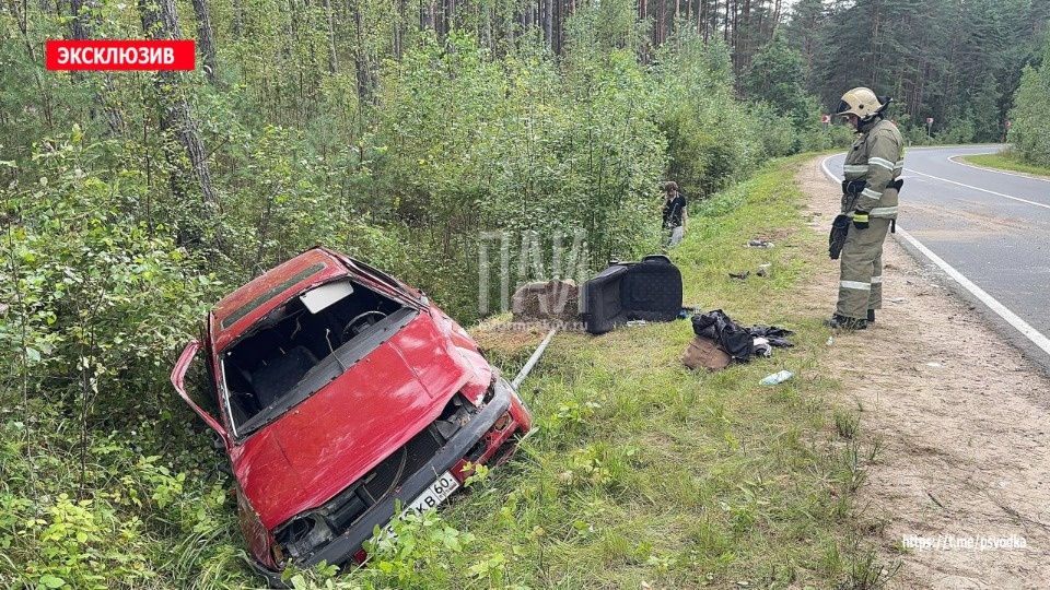 Пассажир пострадал в результате ДТП в Печорском районе