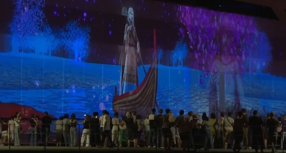 Мультимедийный спектакль «Княгиня Ольга» показали в Сухуме Мультимедийный спектакль «Княгиня Ольга» показали в Сухуме