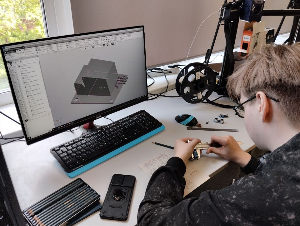 Оборудование для крупного предприятия разрабатывает команда студенческого конструкторского бюро ПсковГУ