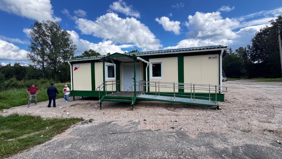 В трех районах Псковской области смонтировали новые ФАПы В трех районах Псковской области смонтировали новые ФАПы