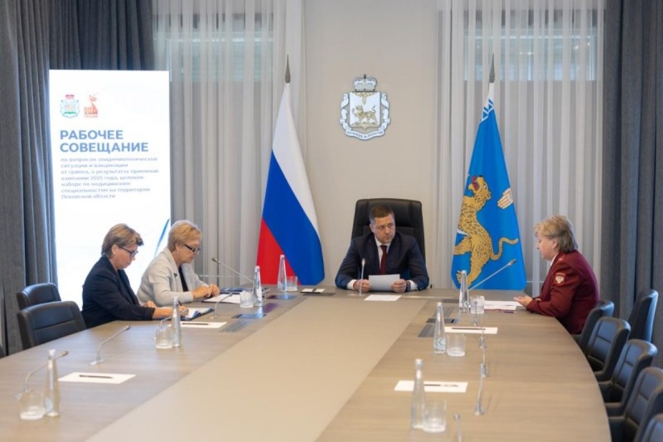 Эпидситуация в области стабильна – псковский губернатор