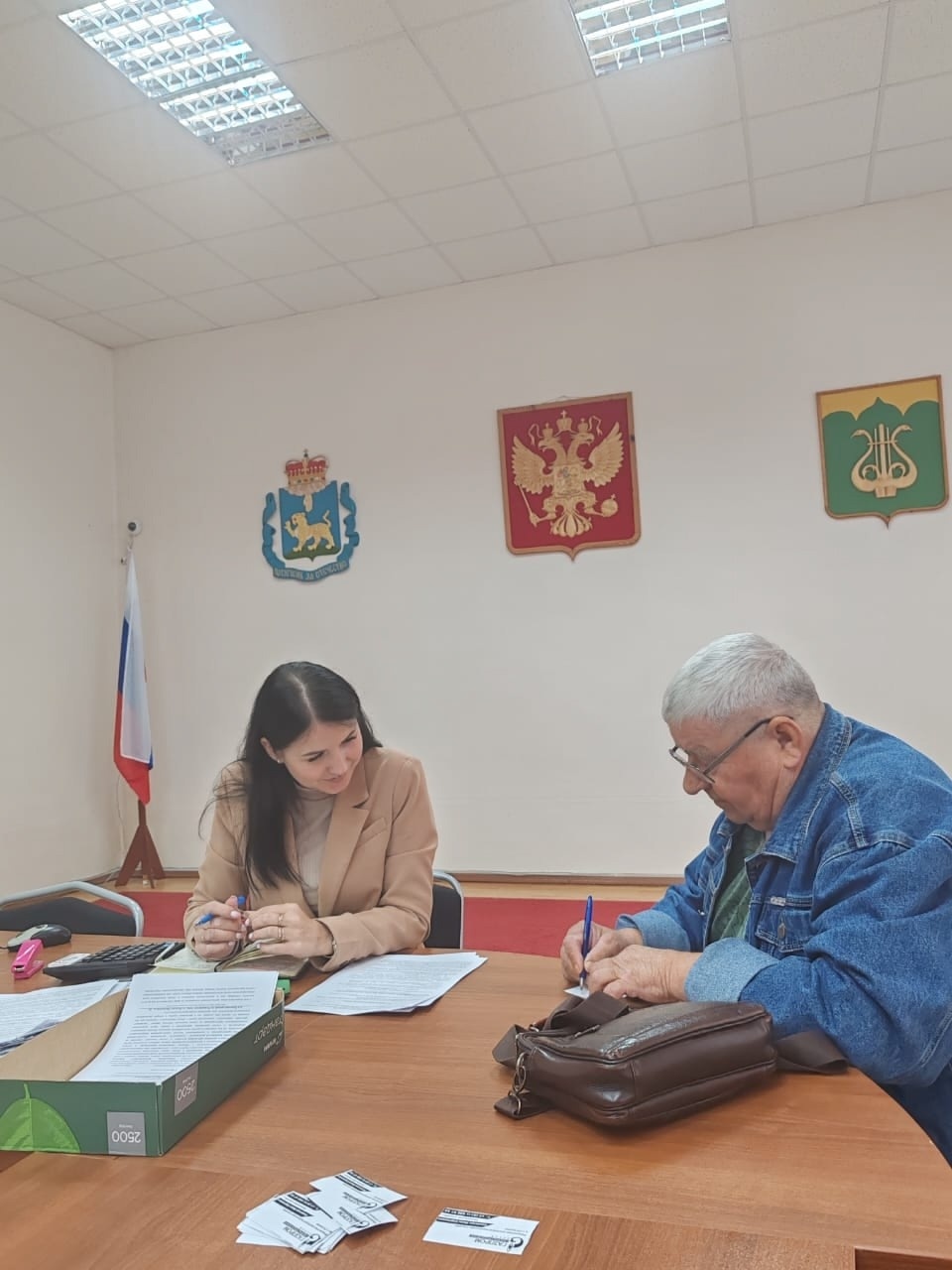 В Пушкинских Горах состоялась встреча с местными жителями по вопросам догазификации