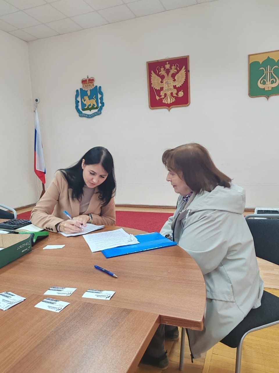 В Пушкинских Горах состоялась встреча с местными жителями по вопросам догазификации