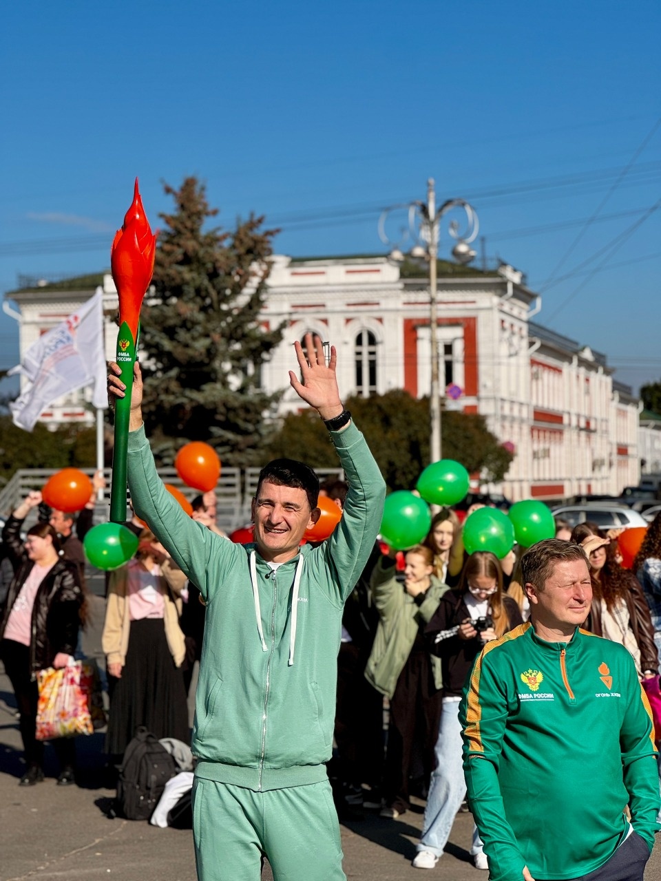 Всероссийская эстафета факела «Огонь жизни» пройдет в Пскове 18 сентября
