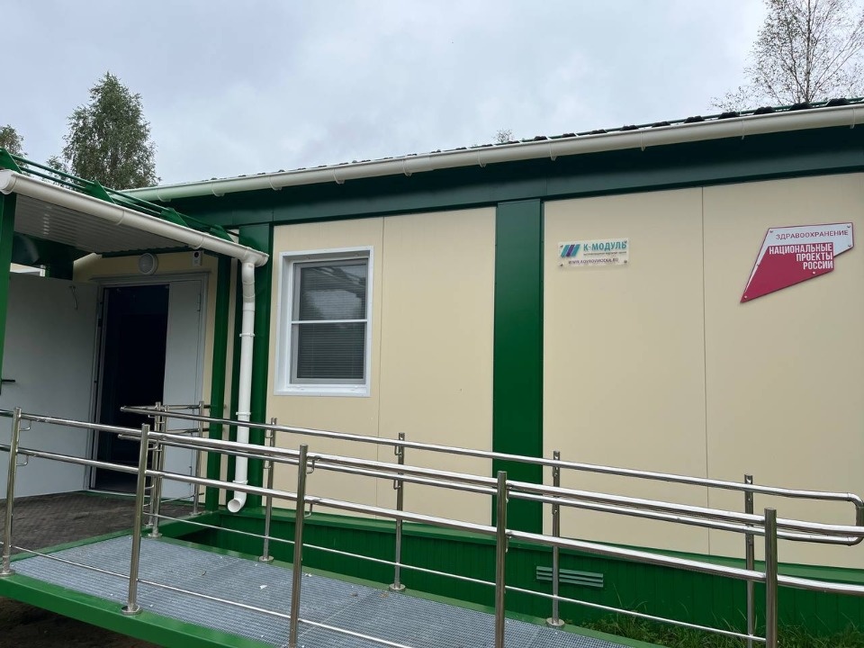 Четыре новых ФАПа возвели в Псковской области по нацпроекту