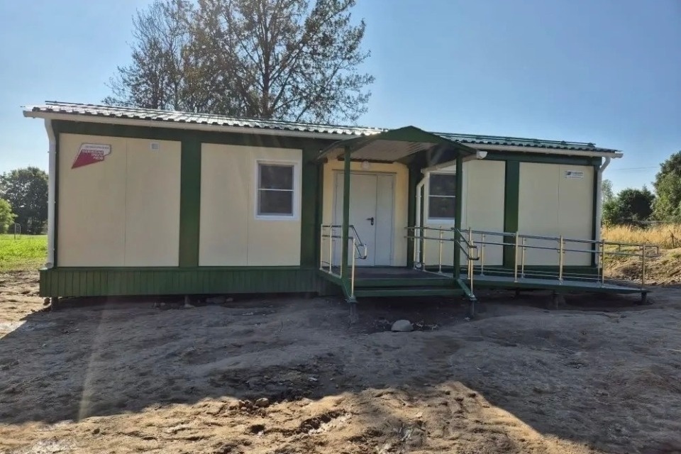 В Новоржевском районе завершился монтаж трех ФАПов В Новоржевском районе завершился монтаж трех ФАПов