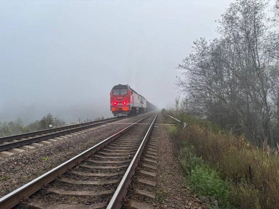 В Псковской области произошел взрыв на железнодорожных путях