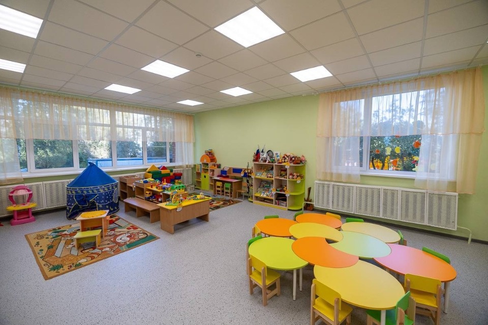 Детский сад №54 в Пскове капитально отремонтировали по нацпроекту