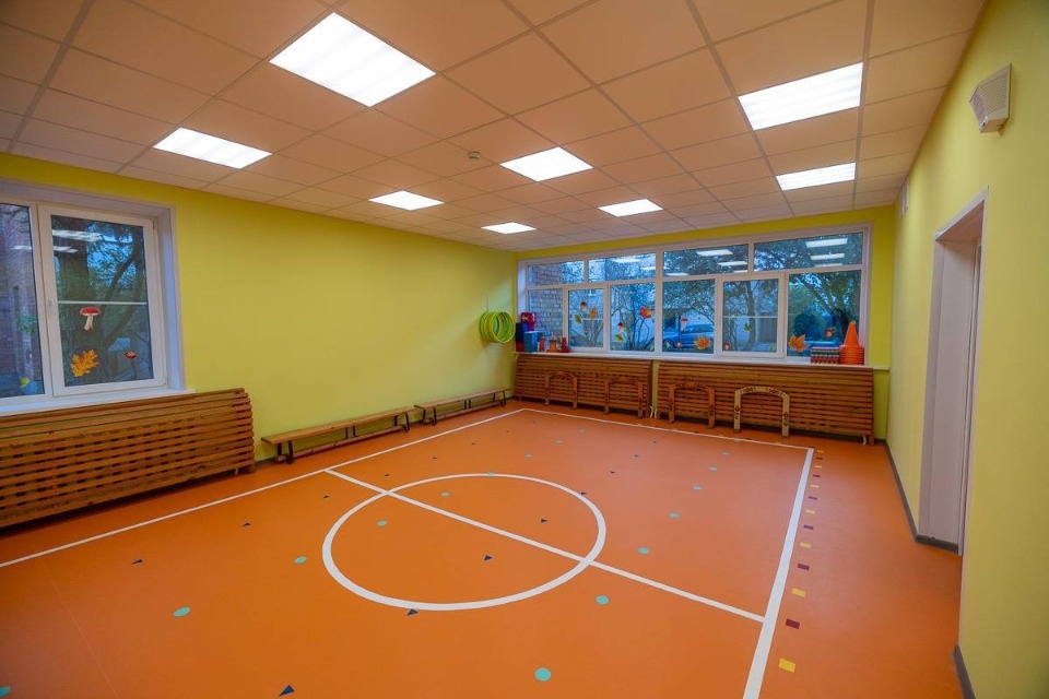 Детский сад №54 в Пскове капитально отремонтировали по нацпроекту