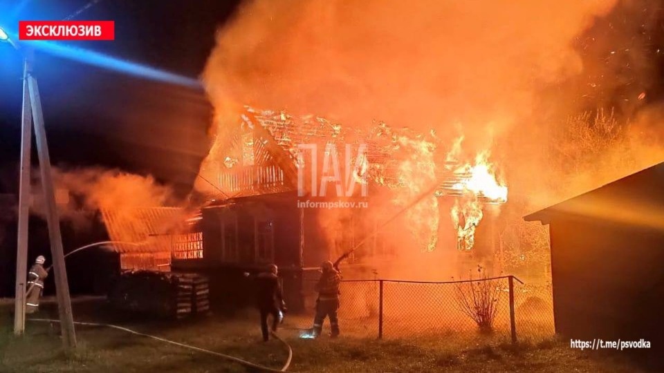  Более 50 человек погибли при пожарах в Псковской области с начала года 