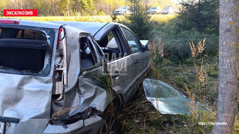 Семь человек пострадали в результате ДТП в Псковской области за неделю