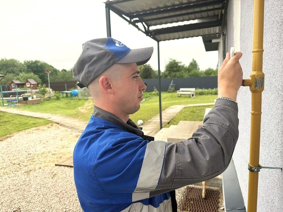 В деревне Ущицы Куньинского округа газифицировали первые домовладения