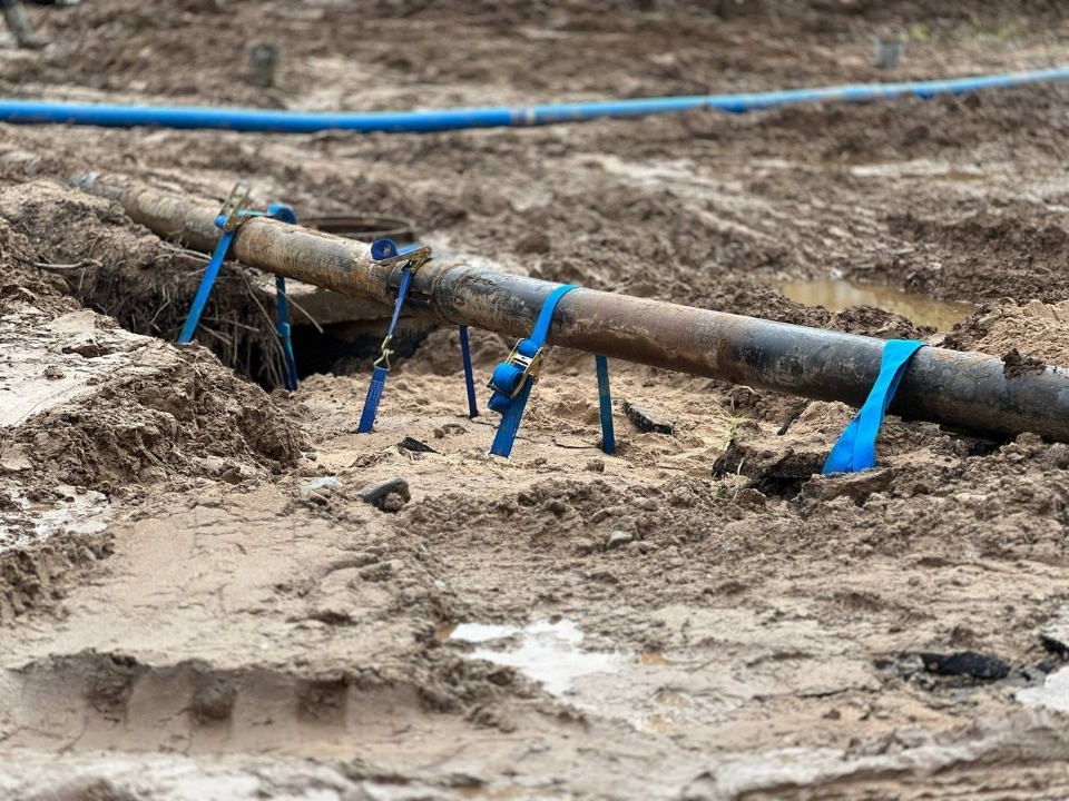 На Запсковье продолжается реконструкция системы канализации
