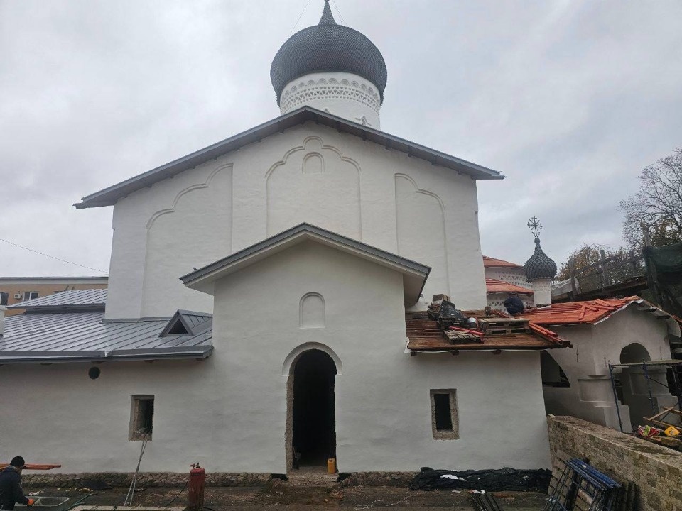 В Пскове изменится входная группа церкви Николы со Усохи