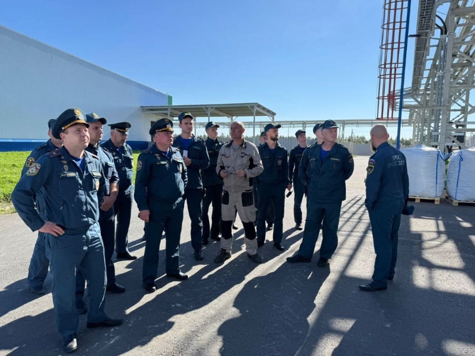 На заводе «Титан-Полимер» прошла отработка действий при чрезвычайных ситуациях