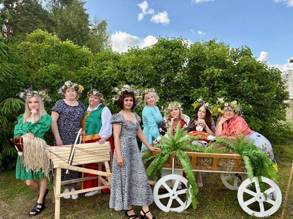 В Стругокрасненском районе педагоги одного из детских садов создали несколько музейных пространств 