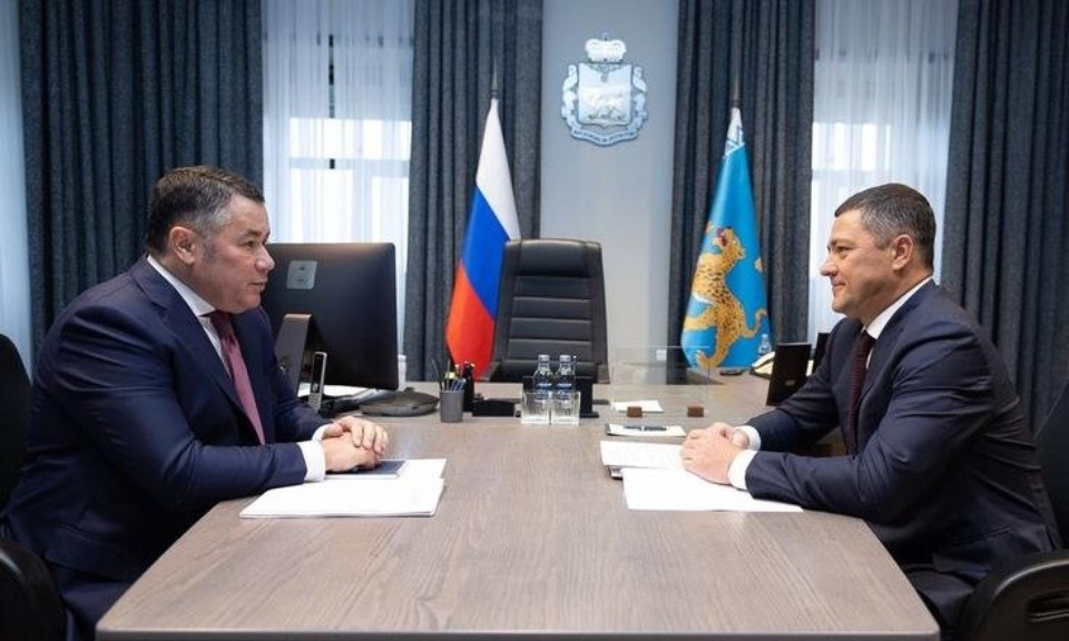 Новый полпред президента РФ Игорь Руденя посетил Псковскую область