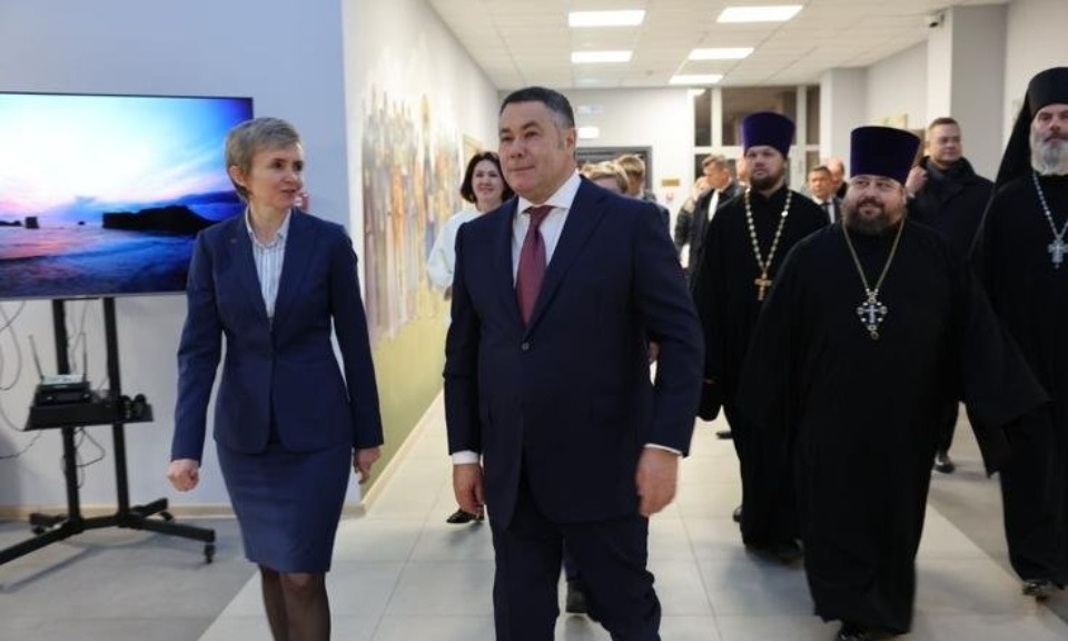 Новый полпред президента РФ Игорь Руденя посетил Псковскую область