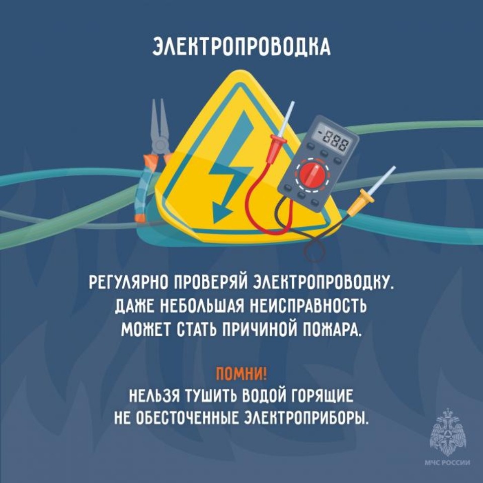 Специалисты МЧС напомнили псковичам, как сберечь дом от огня