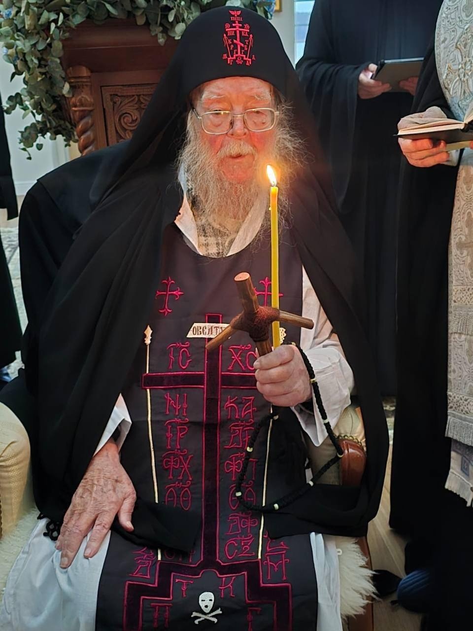 Псковский иеросхимонах Иоанн Миронов скончался на 99-м году жизни