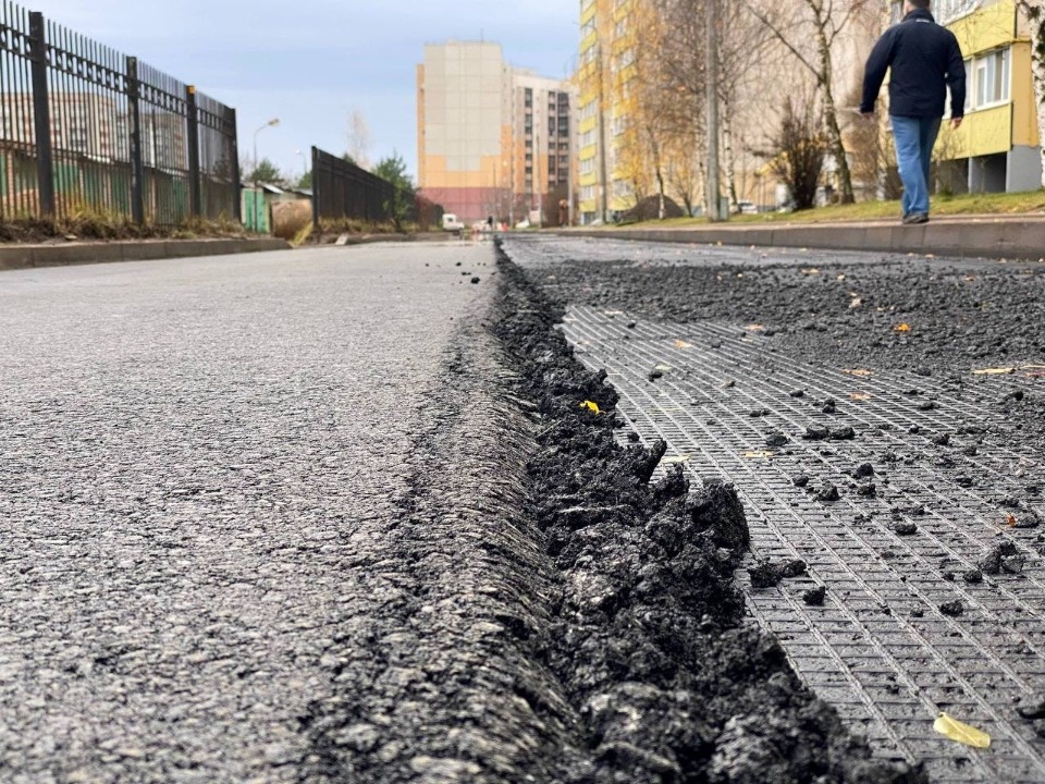 В Пскове продолжается ремонт участка улицы Владимирской